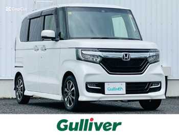 ホンダ Ｎ ＢＯＸ カスタム G L ホンダセンシング 純ナビバックカメラETCクルコンスペアキー
