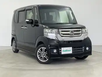 ホンダ Ｎ ＢＯＸ カスタム G Lパッケージ 社外ナビ フルセグTV 両側パワスラ Bカメラ