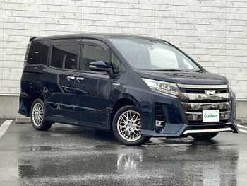 トヨタ ノア ハイブリッド Si ダブルバイビーⅡ 禁煙 TSS 半革 9型ナビ 後席モニター