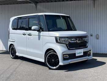 ホンダ Ｎ ＢＯＸ カスタム L ターボ 8型ナビフルセグTV Bカメラ 両側パワスラ
