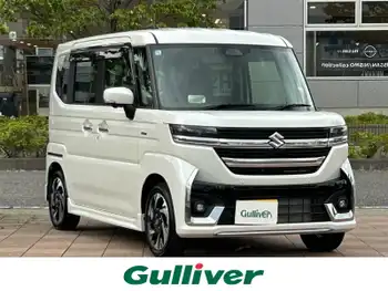 スズキ スペーシア カスタム HYBRID XS ターボ 純正ナビ 全方位モニター 両側パワスラ
