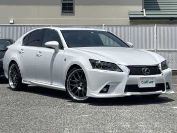 レクサス ＧＳ 300h Fスポーツ SR 純正ナビ 赤革 TWSアルミ 前後ドラレコ