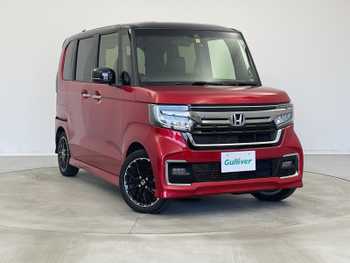ホンダ Ｎ ＢＯＸ カスタム L ターボ コーディネートスタイル 純正ナビ ETC ドラレコ 両側パワスラ
