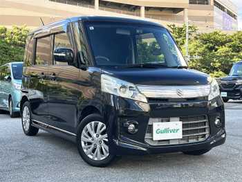 スズキ スペーシア カスタム XS 禁煙車 純正ナビ バックモニター ドラレコ