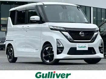 日産 ルークス ハイウェイスター X 禁煙車 純正9ナビ 電動ドア 全方位カメラ