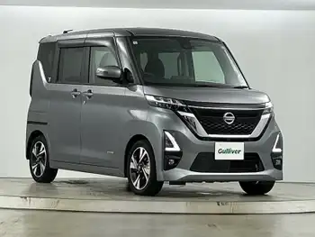 日産 ルークス ハイウェイスター Gターボ 禁煙車 純正9型ナビ 全方位カメラ 衝突軽減