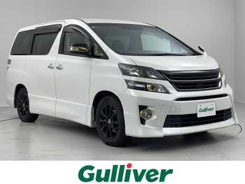 トヨタ ヴェルファイア 2．4Z ゴールデンアイズⅡ 純正10インチSDナビ　バックカメラ