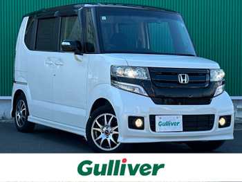 ホンダ Ｎ ＢＯＸ カスタム G Lパッケージ 後席モニター 純正ナビ バックカメラ ETC