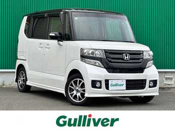 ホンダ Ｎ ＢＯＸ カスタム G Lパッケージ 後席モニター 純正ナビ バックカメラ ETC