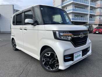 ホンダ Ｎ ＢＯＸ カスタム G L ターボ ホンダセンシング ワンオーナー両側パワスラ純正ナビBカメラ