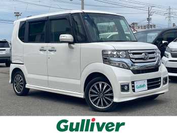 ホンダ Ｎ ＢＯＸ カスタム ターボ SSパッケージ 純正メモリナビ ワンセグ ETC バックカメラ