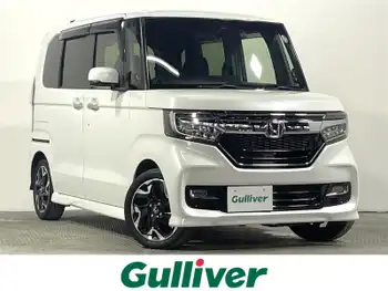 ホンダ Ｎ ＢＯＸ カスタム G L ターボ ホンダセンシング 純正8incナビTV バックカメラ 両側電動