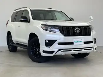 トヨタ ランドクルーザー プラド TX Lパッケージ マットブラED 7人乗り サンルーフ ベージュ革シート