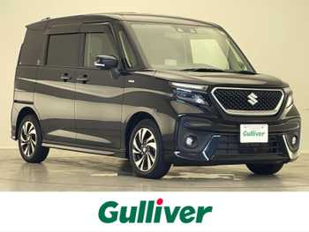 スズキ ソリオ バンディット HV MV 社外8型ナビ 追従クルコン 両側電動 ETC