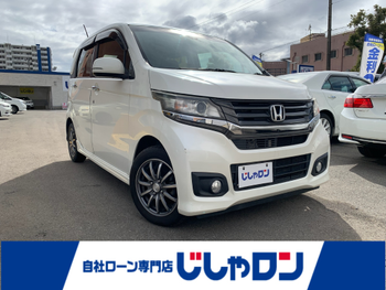ホンダ Ｎ ＷＧＮ カスタム G 純正ナビ Bカメラ 衝突軽減 HIDヘッド ETC