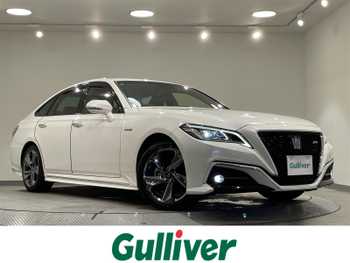 トヨタ クラウン ハイブリッド RS アドバンス 純正8型ナビ AC100V セーフティセンス ETC