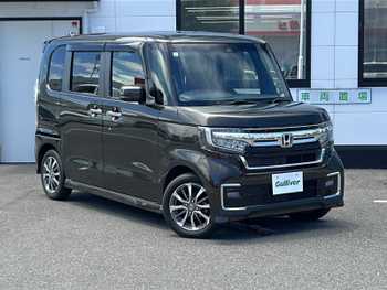ホンダ Ｎ ＢＯＸ カスタム L 禁煙車 純正ナビ Bカメラ 片側電動ドア