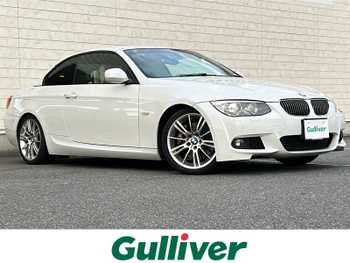ＢＭＷ ３３５ｉ カブリオレ Mスポーツ 電動オープン良好 白本革レザーシート ETC