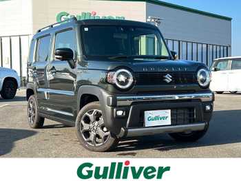 スズキ ハスラー タフワイルド・ターボ 純正9型ナビ 全周囲 シートヒーター LEDHL