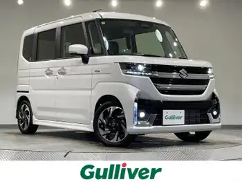 スズキ スペーシア カスタム HYBRID XS 8incナビ 衝突軽減 クルコン 両側電動ドア