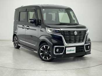 スズキ スペーシア カスタム HYBRID XS ターボ 純正8型ナビ 全方位 衝突軽減 HUD ドラレコ