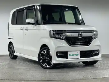 ホンダ Ｎ ＢＯＸ カスタム G L ターボ ホンダセンシング 8型ナビ バックカメラ ハーフレザー ETC TV