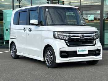 ホンダ Ｎ ＢＯＸ カスタム EX クルーズコントロール 純正アルミ ETC