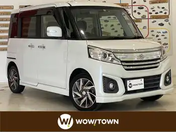 スズキ スペーシア カスタム XS 両側電動 ETC シートヒーター 純正アルミ