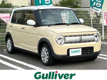 スズキ ラパン X 純正8型ナビ/全方位カメラ/セーフティサポ