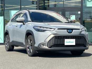 トヨタ カローラ クロス ハイブリッド Z ワンオーナー　純正ナビ　前後ドラレコ