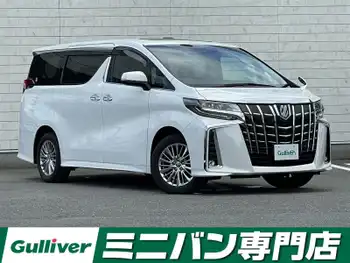 トヨタ アルファードハイブリット SR Cパッケージ 純正9型SDナビ Wサンルーフ 三眼LED 禁煙車