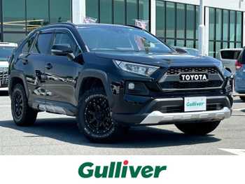 トヨタ ＲＡＶ４ アドベンチャー 純正9型ナビ JYAOSエアロ サンルーフ 4WD