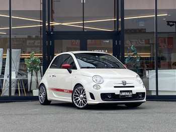 アバルト ５００  赤革 CD 社外ETC 純正17AW 純正オーディオ