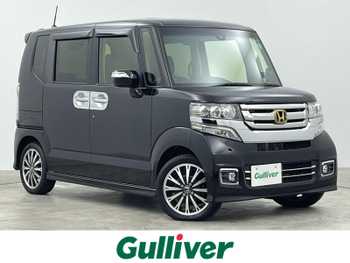 ホンダ Ｎ ＢＯＸ カスタム G ターボ Lパッケージ ナビ バックカメラ 両側電動ドア ETC