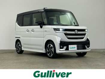 スズキ スペーシア カスタム HYBRID XS 禁煙 純正9型ナビ 全方位カメラ 両側電動