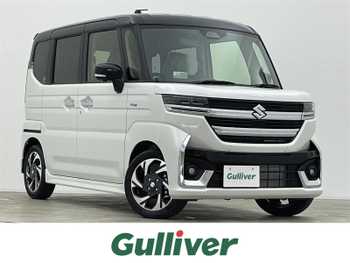 スズキ スペーシア カスタム HYBRID XS 届出済未使用車 純正9型ナビ  両側電動