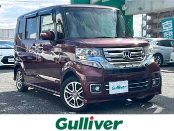 ホンダ Ｎ ＢＯＸ カスタム G SSパッケージ 純正ナビTVバックカメラ両側パワスラETC