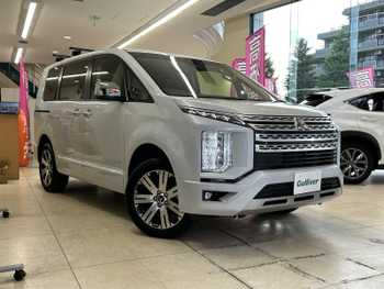 三菱 デリカＤ：５ P 禁煙 8型ナビ 全方位 後席画面 両側自動