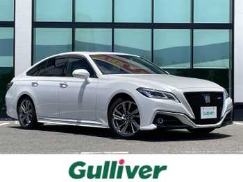 トヨタ クラウン ハイブリッド RS アドバンス 後期型 本温冷革 サンルーフ 全方位 BSM
