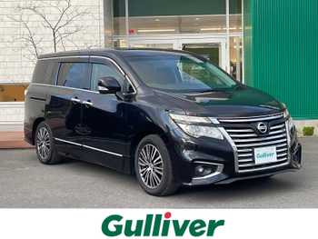 日産 エルグランド 250ハイウェイスター 純正8型ナビ 純正後席モニター 両側電動
