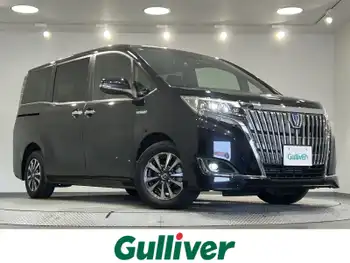 トヨタ エスクァイア ハイブリッド Gi プレミアムパッケージ 純正9型ナビ 後席モニター 両側電動 ETC2.0