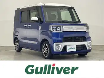 ダイハツ ウェイク G ターボ SA Ⅱ 禁煙車 社外HDDナビ LEDヘッド 両側自動