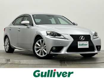 レクサス ＩＳ 300h 純正ナビ Bカメラ クルコン ハーフレザー