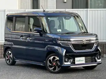 スズキ スペーシア カスタム HYBRID XS ターボ ワンオーナー デュアルセンサー 4WD ターボ