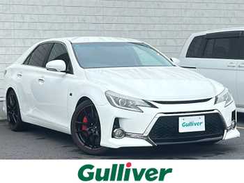 トヨタ マークＸ 250G Sパッケージ G’s 社外ナビ Bカメラ HID ハーフレザー ETC