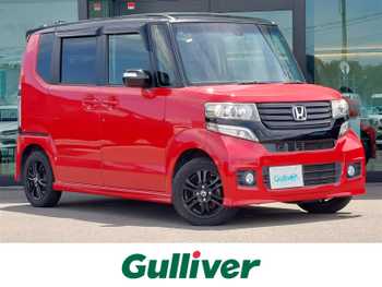 ホンダ Ｎ ＢＯＸ カスタム SSパッケージ 両側パワスラ ナビ ETC 純正アルミホイール