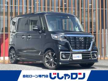 マツダ フレアワゴン カスタムスタイル ハイブリッド XT 純正ナビETC全方位カメラクルコン両側Pスラ