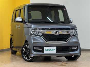 ホンダ Ｎ ＢＯＸ カスタム G L ターボ ホンダセンシング 禁煙車 衝突軽減 純ナビ BT ターボ Bカメ