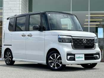ホンダ Ｎ ＢＯＸ カスタム コーディネートスタイル 純正ナビ Bカメラ ETC ドラレコ パワスラ