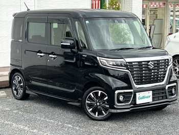 スズキ スペーシア カスタム HYBRID XS 1オーナ ナビ Bカメ 両側電動 ETC ドラレコ